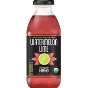 Ocean's Halo, Organic Deep Sea Water, Watermelon Lime, 16oz