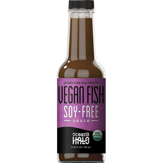 Ocean's Halo Organic Fish Sauce Soy-Free - 10 fl oz Pack of 4