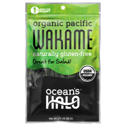 Ocean's Halo Organic Pacific Wakame Seaweed, Great for Seaweed Salad, Shelf-Stable Dried, 1.76 oz