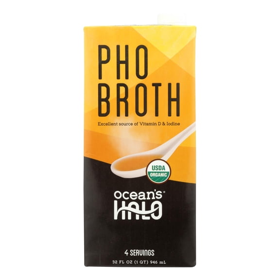 Ocean's Halo Pho Broth 32 oz (Pack Of 6)