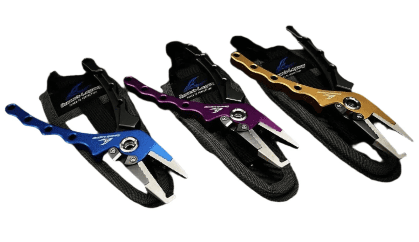 Ocean's Legacy HD Fishing Pliers - Gold Large