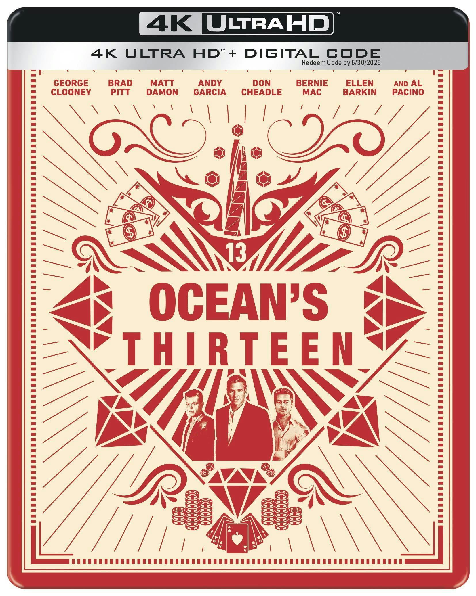 Ocean's Thirteen (Limited Edition 4K Steelbook) [UHD]
