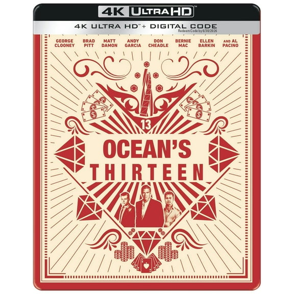 Ocean's Thirteen (Limited Edition 4K Steelbook) [UHD]