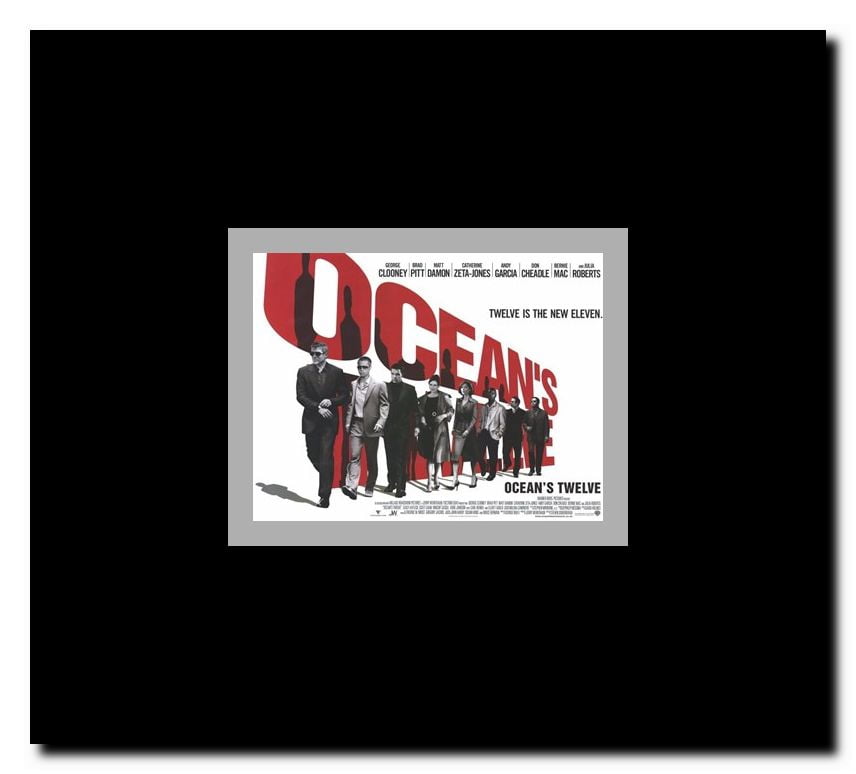 Ocean's Twelve Framed Movie Poster