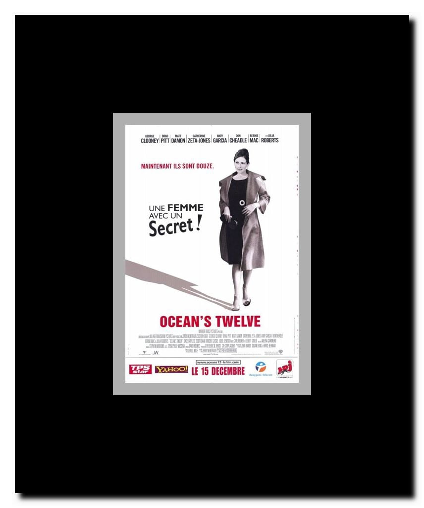 Ocean's Twelve Framed Movie Poster