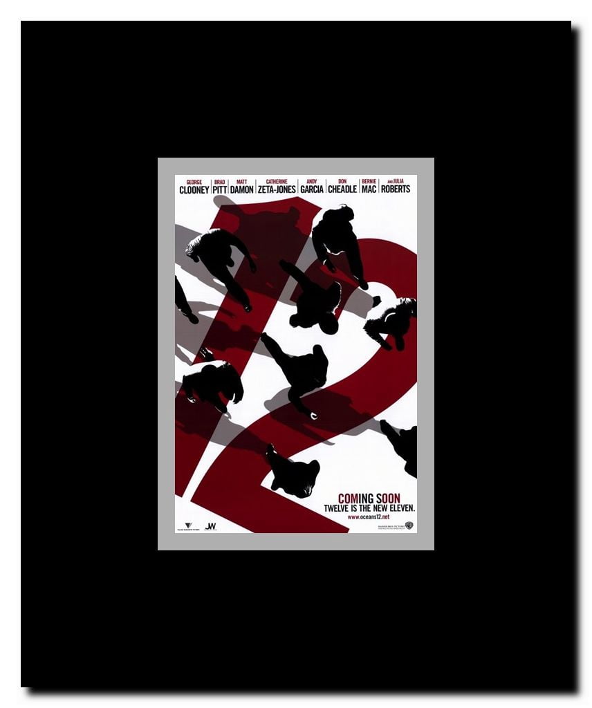Ocean's Twelve Framed Movie Poster