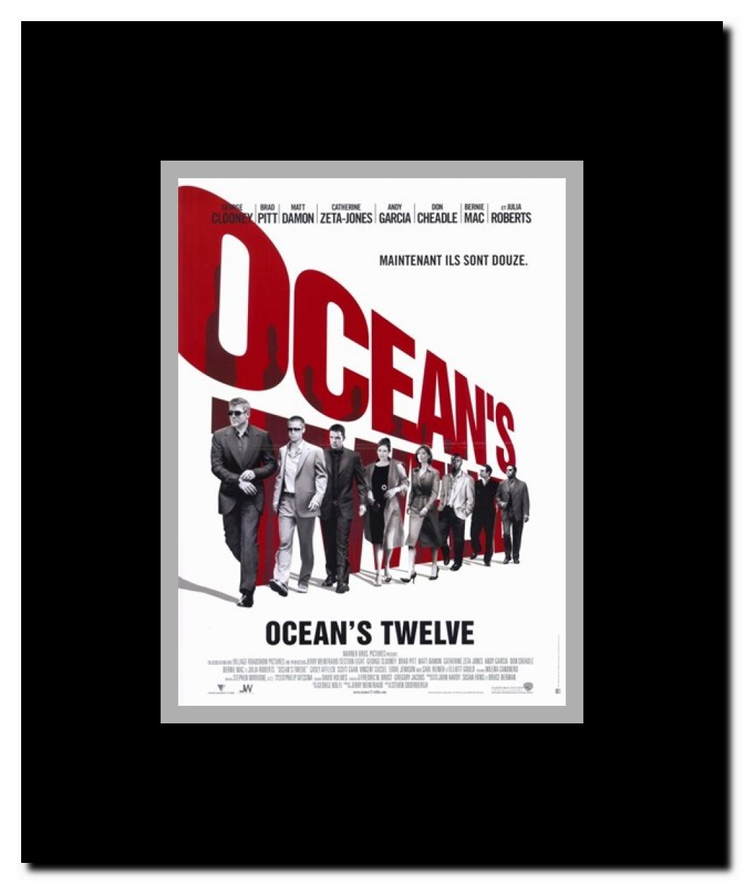 Ocean's Twelve Framed Movie Poster