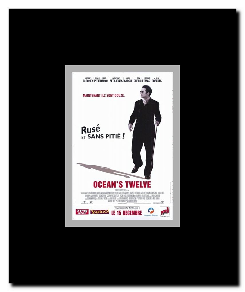 Ocean's Twelve Framed Movie Poster