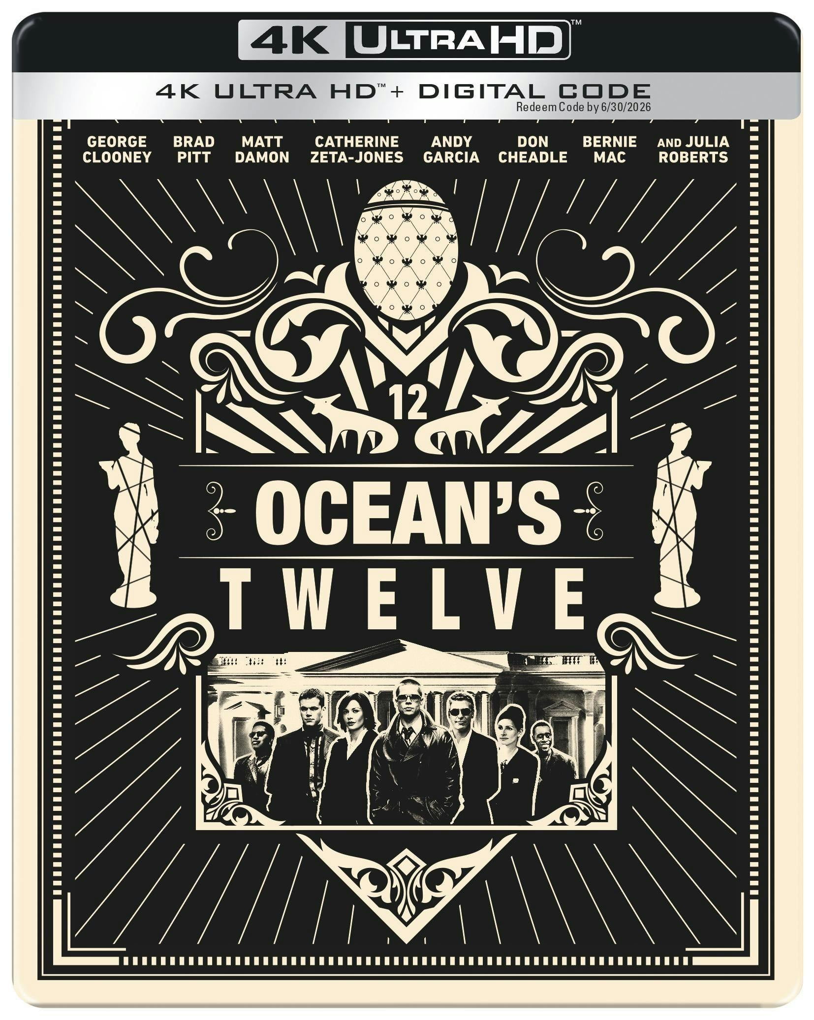Ocean's Twelve (Limited Edition 4K Steelbook) [UHD]