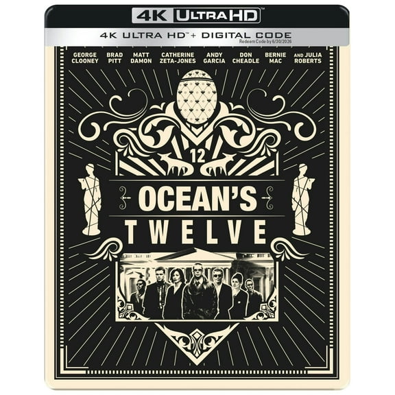 Ocean's Twelve (Limited Edition 4K Steelbook) [UHD]