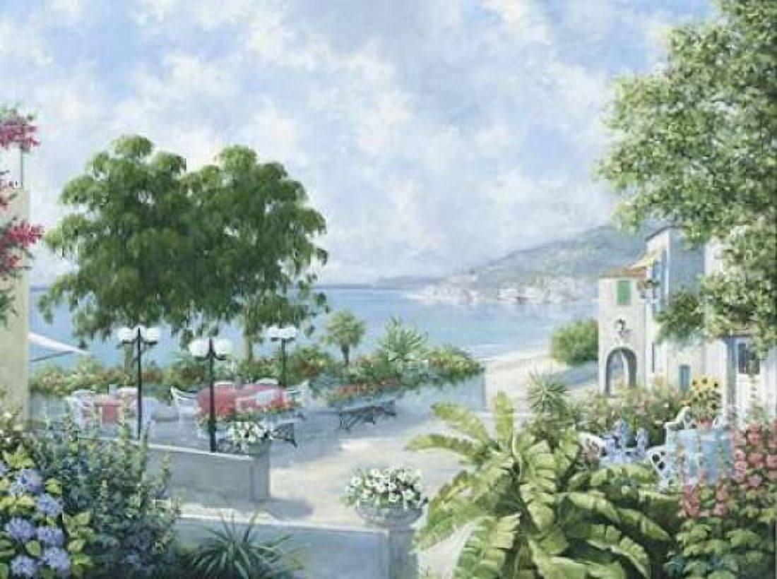 Ocean view Canvas Art - Peter Motz (18 x 24)