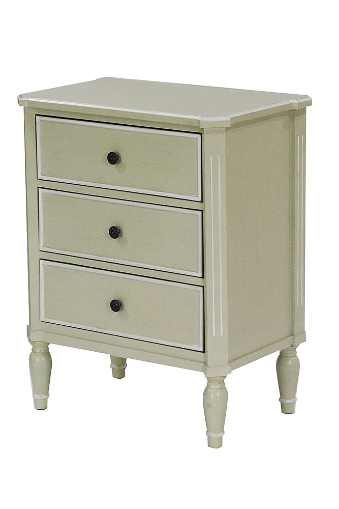 OceanTailer 291839 Tracy 3-Drawer Accent Cabinet