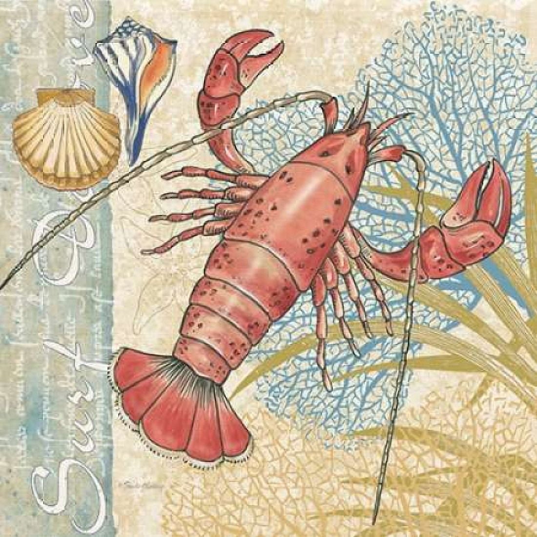 Oceana I Canvas Art - Pamela Gladding (24 x 24)