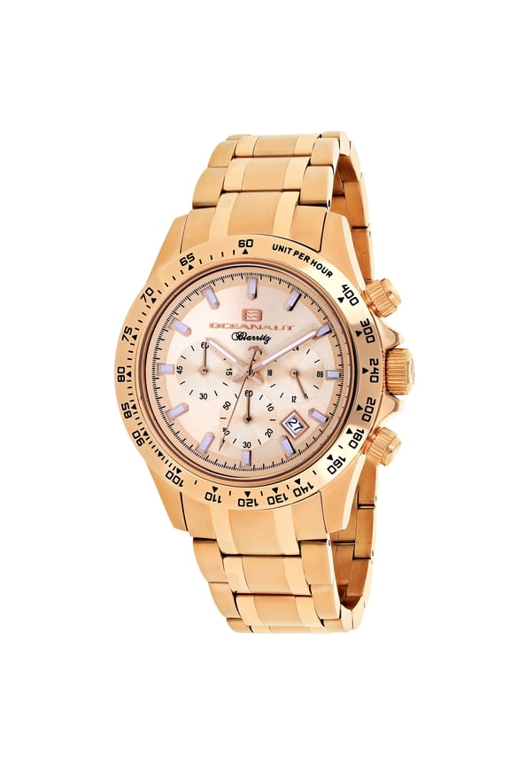 Men's Biarritz Rose Gold Dial Watch - OC6123