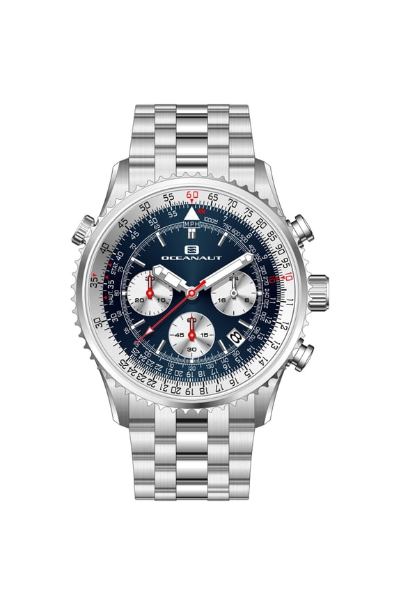 Men's Flight Blue Dial Watch - OC0122