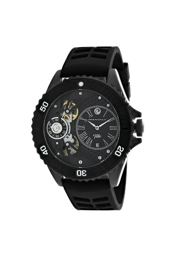 Men's Tide Black Dial Watch - OC0997