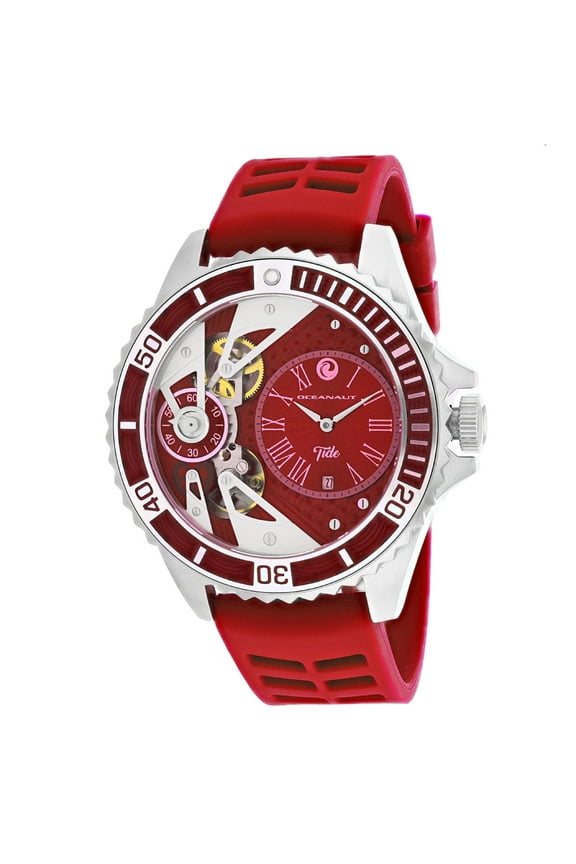 Men's Tide Red Dial Watch - OC0993