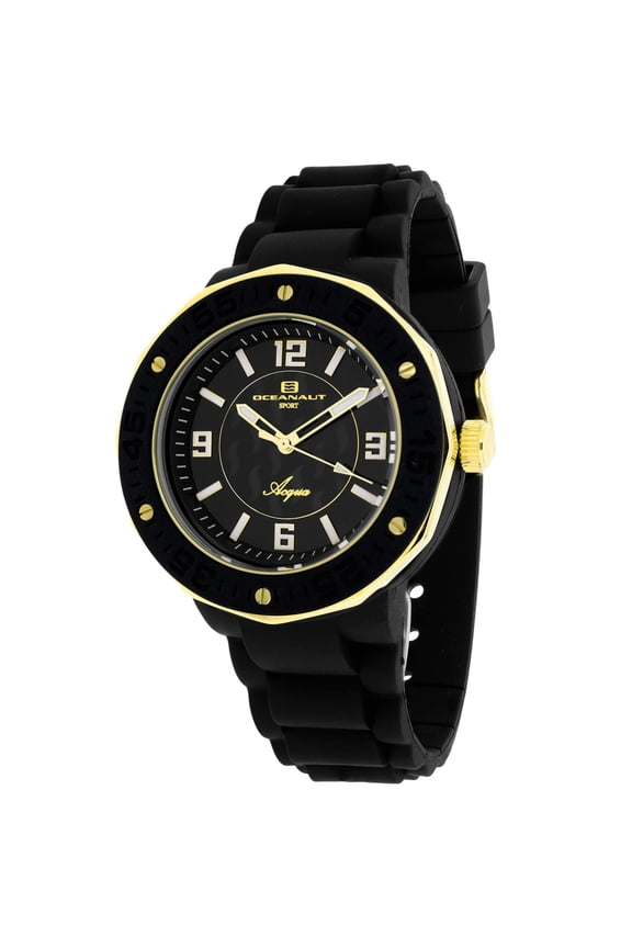 Women's Acqua Black Dial Watch - OC0214
