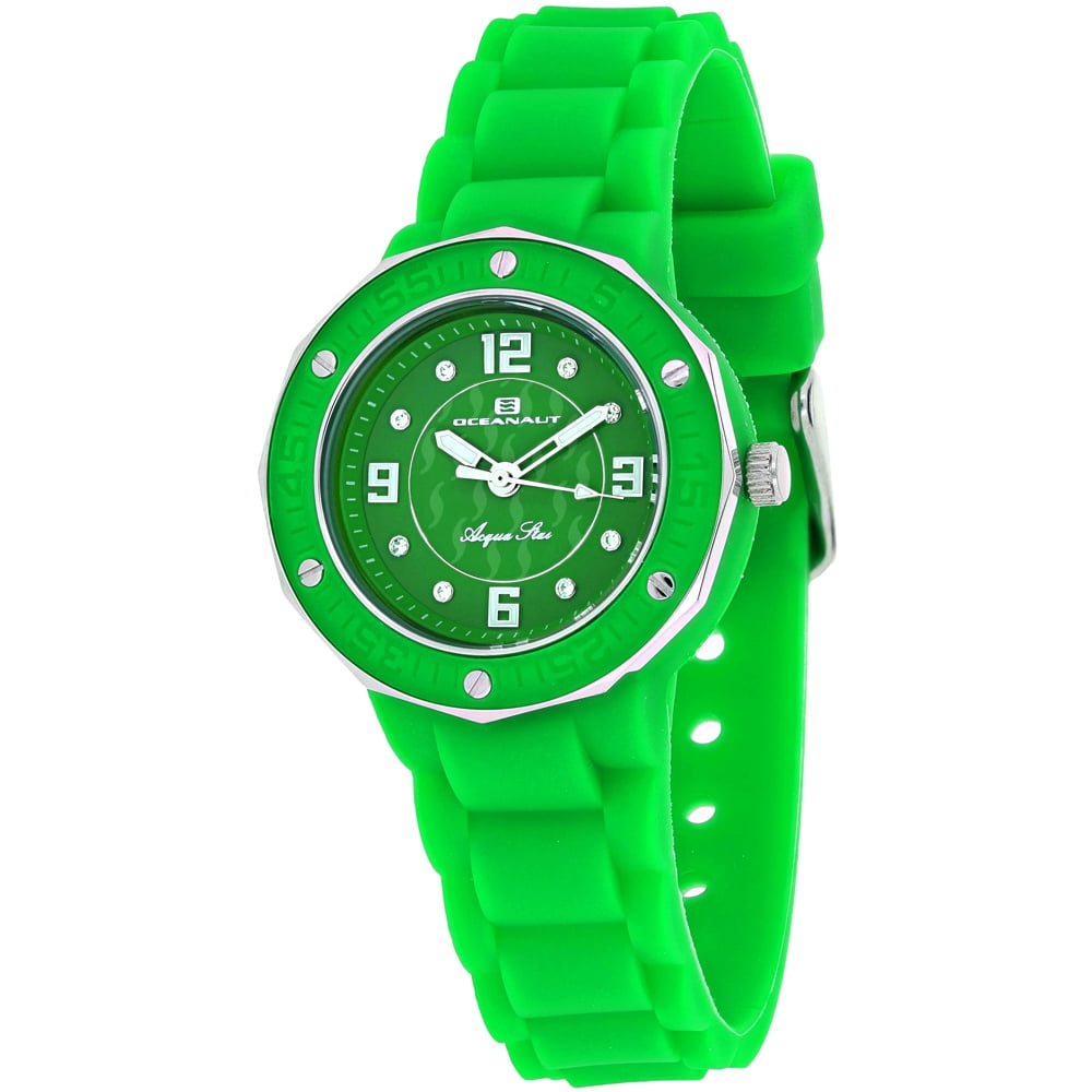 Oceanaut Acqua Watch Women Oceanaut Acqua Watch Yellow Face Rubber One Piece Band  main image 3