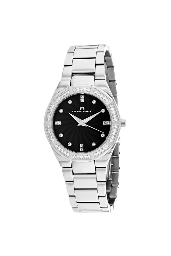 Women's Athena Black mother of pearl Dial Watch - OC0254