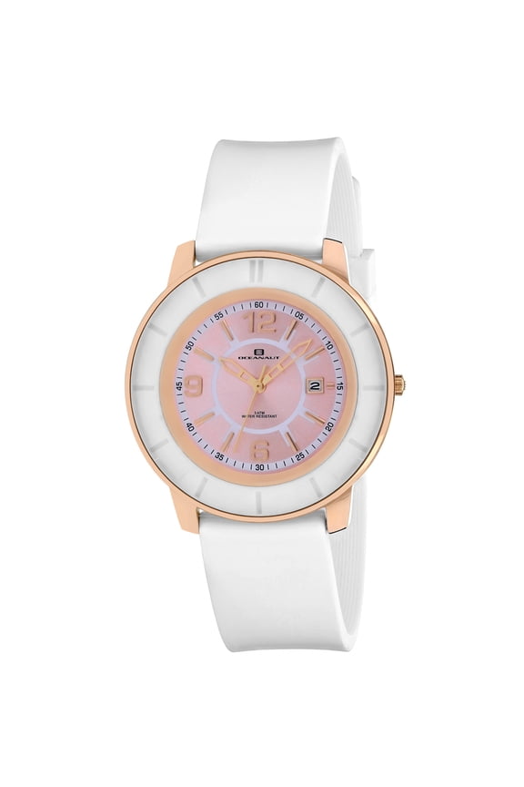 Women's Satin Pink Dial Watch - OC0814
