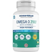 Oceanblue® Professional Omega-3 2100 with Vitamin D (60ct)