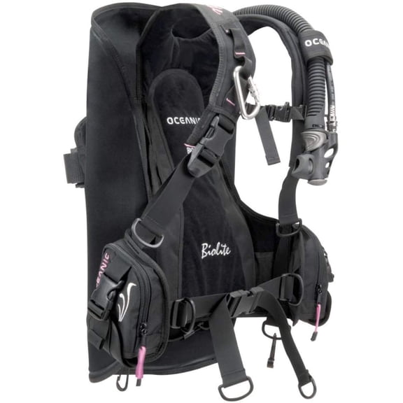 Oceanic Biolite Travel Scuba Diving B.C. (Pink, X-Small)
