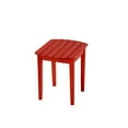 thumbnail image 1 of Oceanic Collection Solid Wood Side Table, Red, 1 of 1