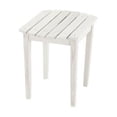 thumbnail image 1 of Oceanic Collection Solid Wood Side Table, White, 1 of 1