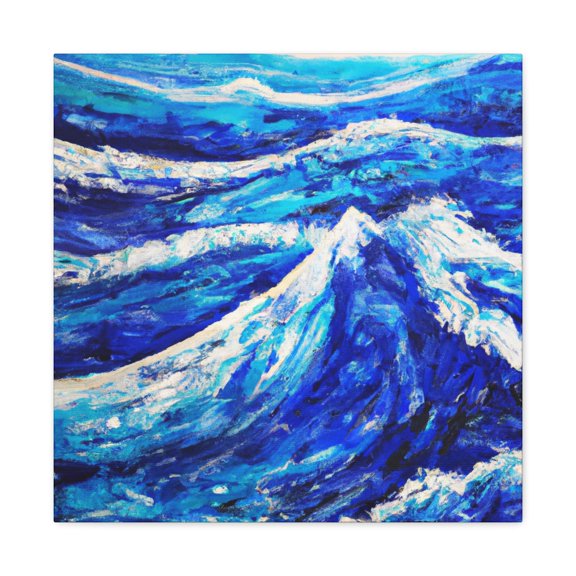 "Oceanic Ebb and Flow" - Canvas