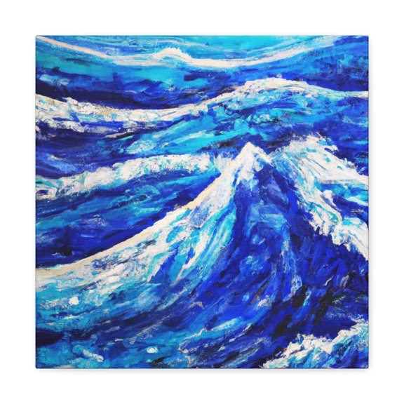 "Oceanic Ebb and Flow" - Canvas