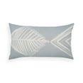 thumbnail image 1 of Oceanic Elegance Fish Print Lumbar Pillow Cover, 1 of 3