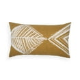 thumbnail image 1 of Oceanic Elegance Fish Print Lumbar Pillow Cover, 1 of 3