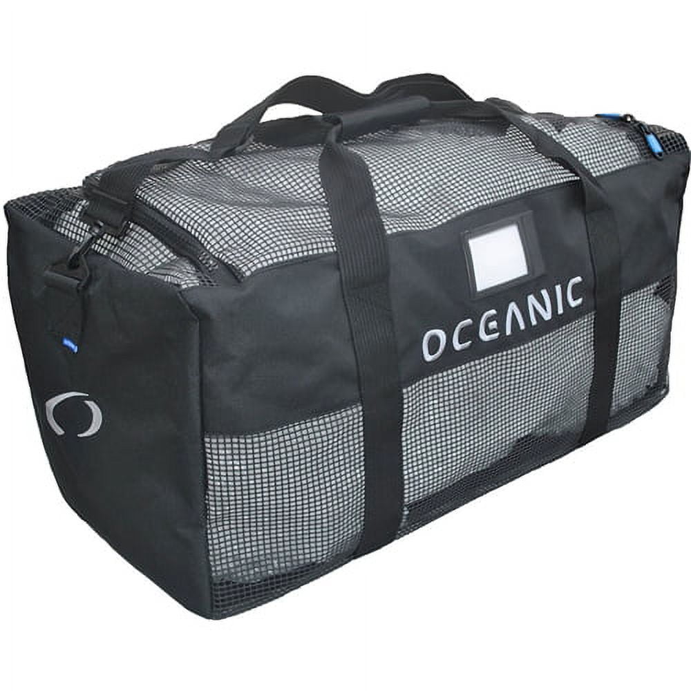 Oceanic Mesh Duffel Bag, Black, 1