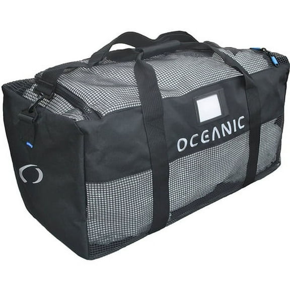 Oceanic Mesh Duffel Bag, Black, 1