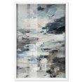 thumbnail image 1 of Oceanic Opacity II Shadowbox Print Modern Wall Decor by Art Remedy, White Frame, 24 x 36, 1 of 7