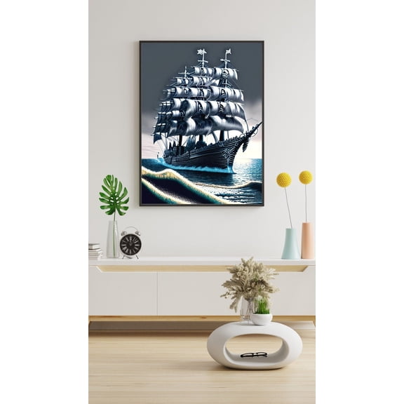 Oceanic Opulence - Canvas Wall Art