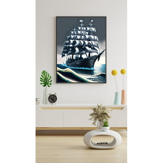 Oceanic Opulence - Canvas Wall Art