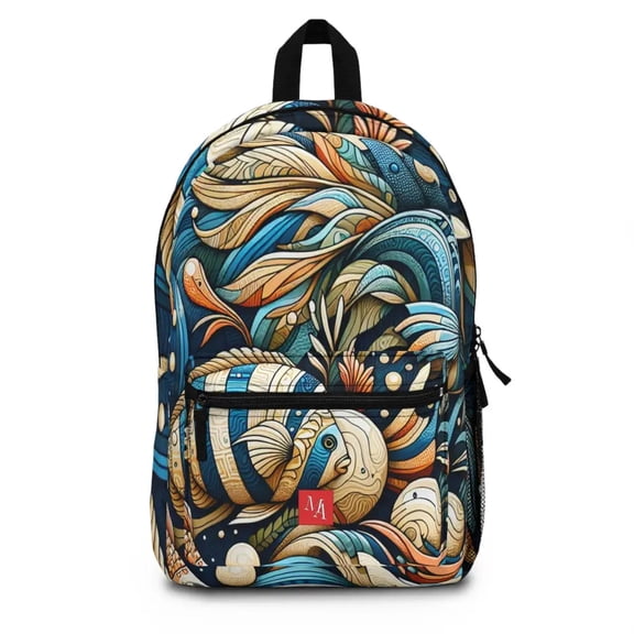 Oceanic Whirl- Backpack
