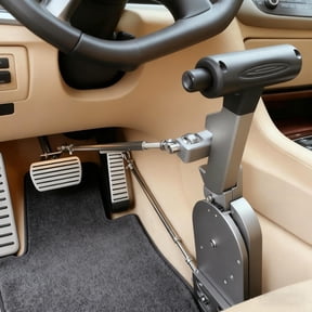 OceanicEcho Hand Controls for Disabled Drivers, Permanent Handicapped Push/Pull Controls for Automatic Cars, Safe Install, Fits Most Vehicles