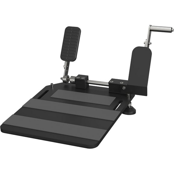 OceanicEcho Portable Left Foot Accelerator Pedal for Handicap Disabled Injured Stroke Drivers Gas Pedal LFGP Fixable Drive Assist, Black