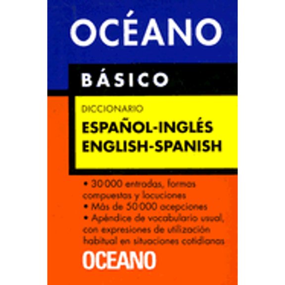 Pre-Owned Oceano Basico Diccionario : Esapnol-Ingles/English-Spanish