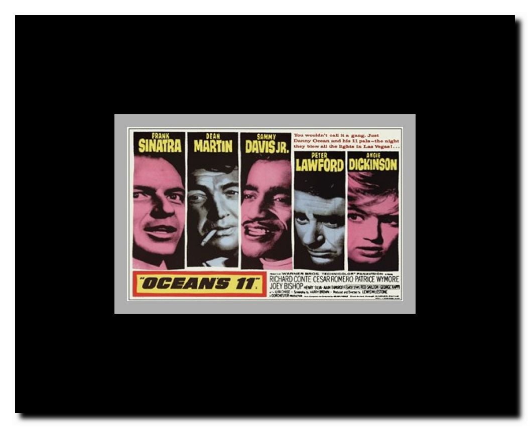 Oceans 11 Framed Movie Poster