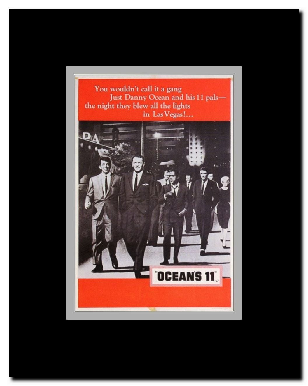 Oceans 11 Framed Movie Poster