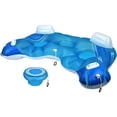 Oceans 7 Lake Lounge 2Person River Tube, Blue