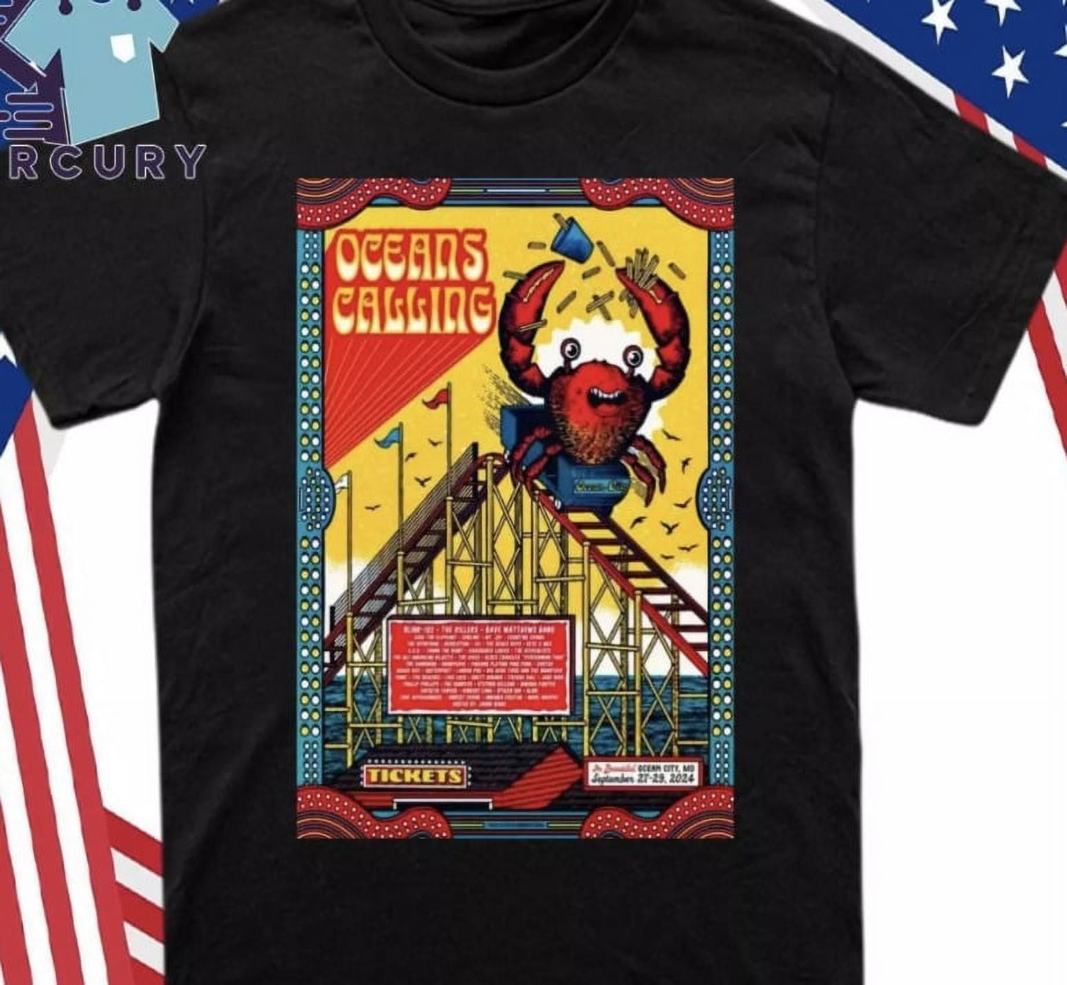 Oceans Calling Festival September 2729 2024 Ocean City Md Shirts, Size
