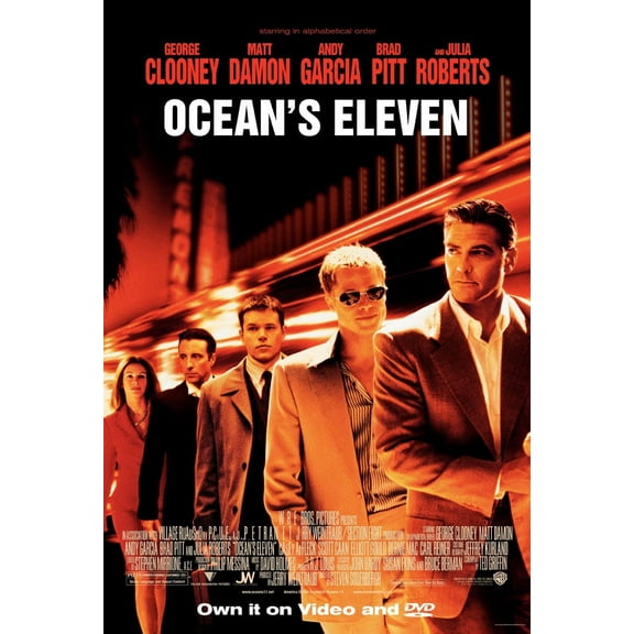 Oceans Eleven Movie Poster Reprint 27inx40in any room 27x40 Square Best Posters