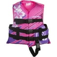 thumbnail image 1 of Oceans7 Child Open Side Life Vest, Durable, Easy Fit, 30-50 lbs, Pink/Purple, 1 of 7