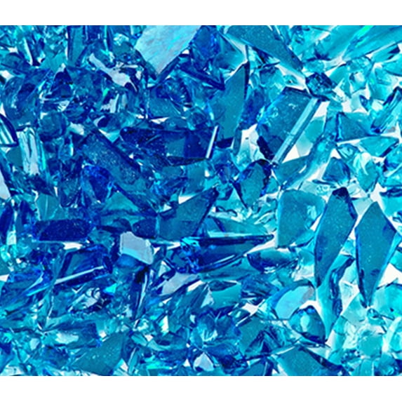 Oceanside 96COE Glass Frit - BLUE TOPAZ COARSE