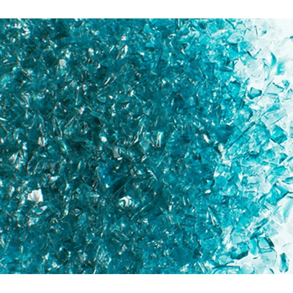 Oceanside 96COE Glass Frit - BLUE TOPAZ MEDIUM